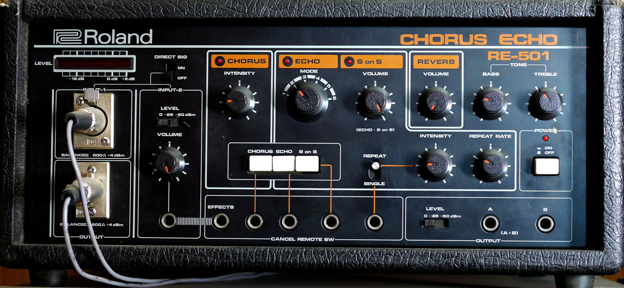 Roland Chorus Echo RE501 / SRE-555 - Studio de la Trappe